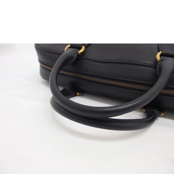 Gucci Snake Leather Boston Bag Black - Picture 4 of 12